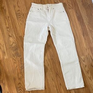 Madewell petite 90’s straight pants